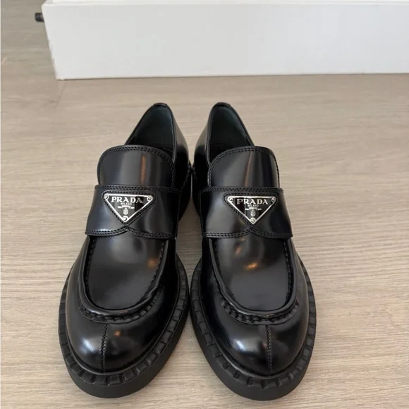 Never worn Authentic black Prada loafers size 36 - Picture 3 of 8